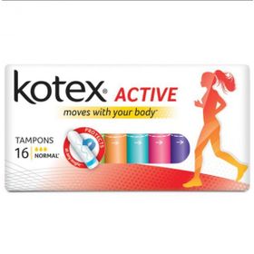 Kotex Active Tampon Normal 16'lı Ped