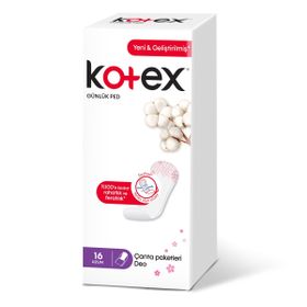Kotex Anydays Uzun 16'lı Ped