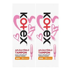 Kotex Aplikatörlü Normal 16'lı Tampon