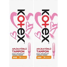 Kotex Aplikatörlü Normal 16'lı Tampon