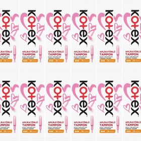 Kotex Aplikatörlü Normal 96'lı Tampon