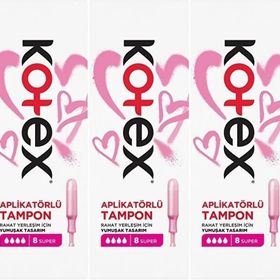 Kotex Aplikatörlü Süper 40'lı Tampon