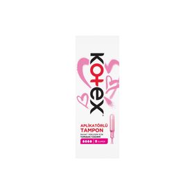 Kotex Aplikatörlü Süper 8'li Tampon