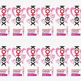 Kotex Aplikatörlü Süper 96'lı Tampon