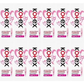 Kotex Aplikatörlü Süper 96'lı Tampon