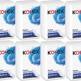 Kotex Ekstra Uzun Gece 108'li Hijyenik Ped