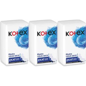 Kotex Ekstra Uzun Gece 27'li Hijyenik Ped