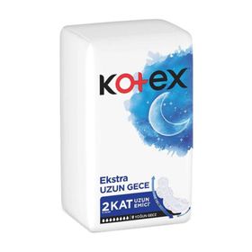 Kotex Extra Uzun Gece 9'lu Ped