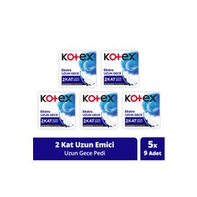 Kotex Extra Uzun Gece 9'lu Ped