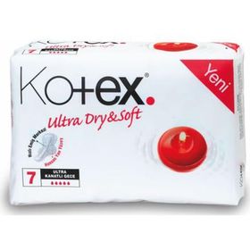 Kotex Gece Ultra Kanatlı 7'li Ped