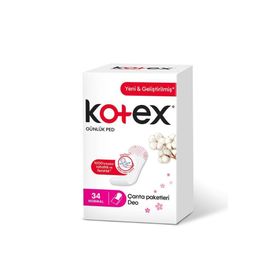 Kotex Günlük Normal 34'lü Ped