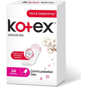 Kotex Günlük Normal 34'lü Ped