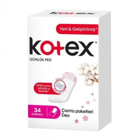 Kotex Günlük Normal 34'lü Ped