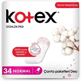 Kotex Günlük Normal 34'lü Ped