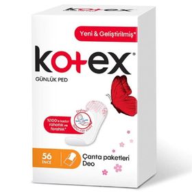 Kotex İnce Günlük 56'lı Ped