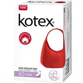 Kotex İnce Günlük 60'lı Ped