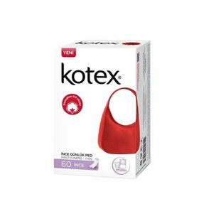 Kotex İnce Günlük 60'lı Ped