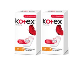 Kotex İnce Parfümsüz 2x34 Adet Günlük Ped