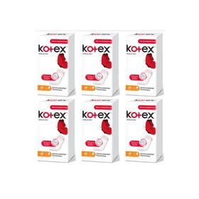 Kotex İnce Parfümsüz 6x34 Günlük Ped