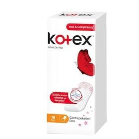 Kotex Lightdays 18'li Günlük Ped