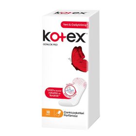 Kotex Lightdays Parfümsüz Günlük 20'li Kadın Pedi
