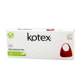 Kotex Lightdays Parfümsüz Günlük 20'li Kadın Pedi