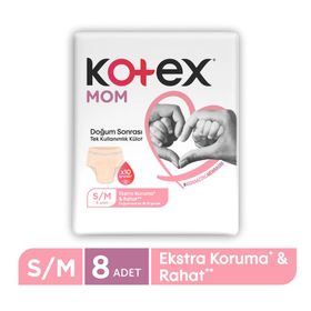 Kotex Mom S/M 8 Adet Lohusa Külodu