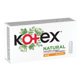 Kotex Natural 16'lı Normal Tampon