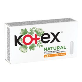 Kotex Natural 16'lı Normal Tampon