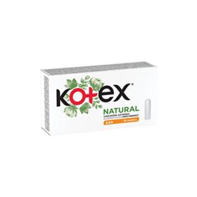 Kotex Natural 16'lı Normal Tampon