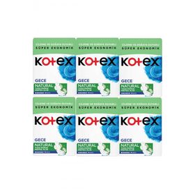 Kotex Natural Gece 14x6 84 Adet Ped