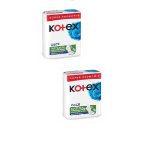 Kotex Natural Gece 16 'lı Ultra Hijyenik Ped