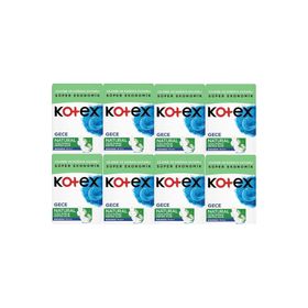 Kotex Natural Gece 8x14 Adet Hijyenik Ped
