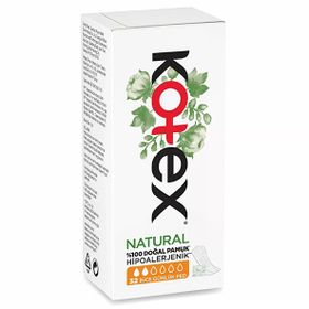 Kotex Natural Günlük İnce 32x3 96 Adet Ped
