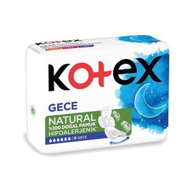 Kotex Natural Hijyenik Ultra Gece 6x2 12'li Ped