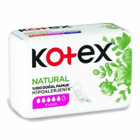 Kotex Natural M Ultra Uzun 7'li Hijyenik Ped