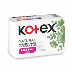 Kotex Natural Single Uzun 7'li Ped