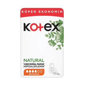 Kotex Natural Ultra Quadro 20'li Normal Hijyenik Ped