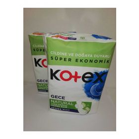 Kotex Natural Ultra Quadro Gece 2x14 Adet Hijyenik Ped