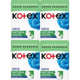 Kotex Natural Ultra Quadro Gece 4x14 Adet Hijyenik Ped