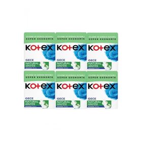 Kotex Natural Ultra Quadro Gece 6x14 Adet Hijyenik Ped