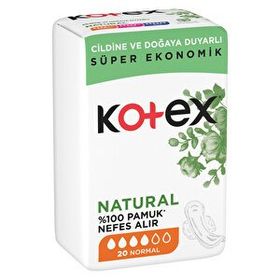 Kotex Natural Ultra Quadro Normal 20 Adet Hijyenik Ped