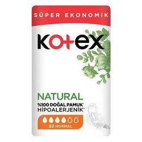 Kotex Natural Ultra Quadro Normal 20 Adet Hijyenik Ped