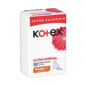 Kotex Natural Ultra Quadro Normal 24'lü Hijyenik Ped
