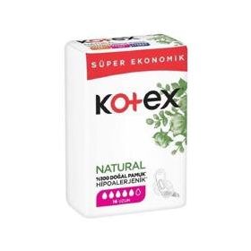 Kotex Natural Ultra Quadro Uzun 16'lı Ped