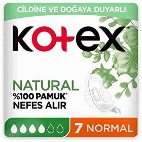 Kotex Natural Ultra Single Normal 7 Adet Hijyenik Ped