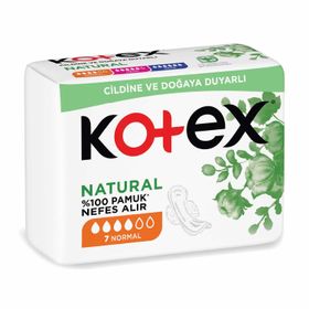 Kotex Natural Ultra Single Normal 7 Adet Hijyenik Ped
