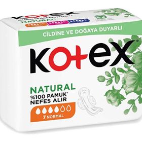 Kotex Natural Ultra Single Normal 7 Adet Hijyenik Ped