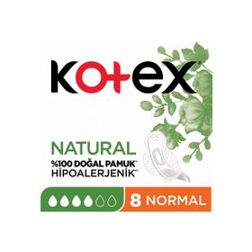 Kotex Natural Ultra Single Normal 7 Adet Hijyenik Ped