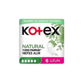 Kotex Natural Ultra Single Uzun 6 Adet Hijyenik Ped